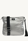 CELIA - Sac en nylon effet doudoune Silver Metallise
