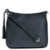 CELIA L - Grained leather messenger bag