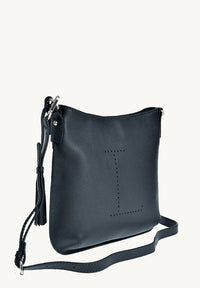 CELIA L - Sac besace en cuir grainé