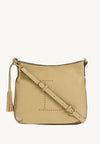 CELIA L - Grained leather messenger bag