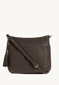 CELIA L - Sac besace en cuir grainé