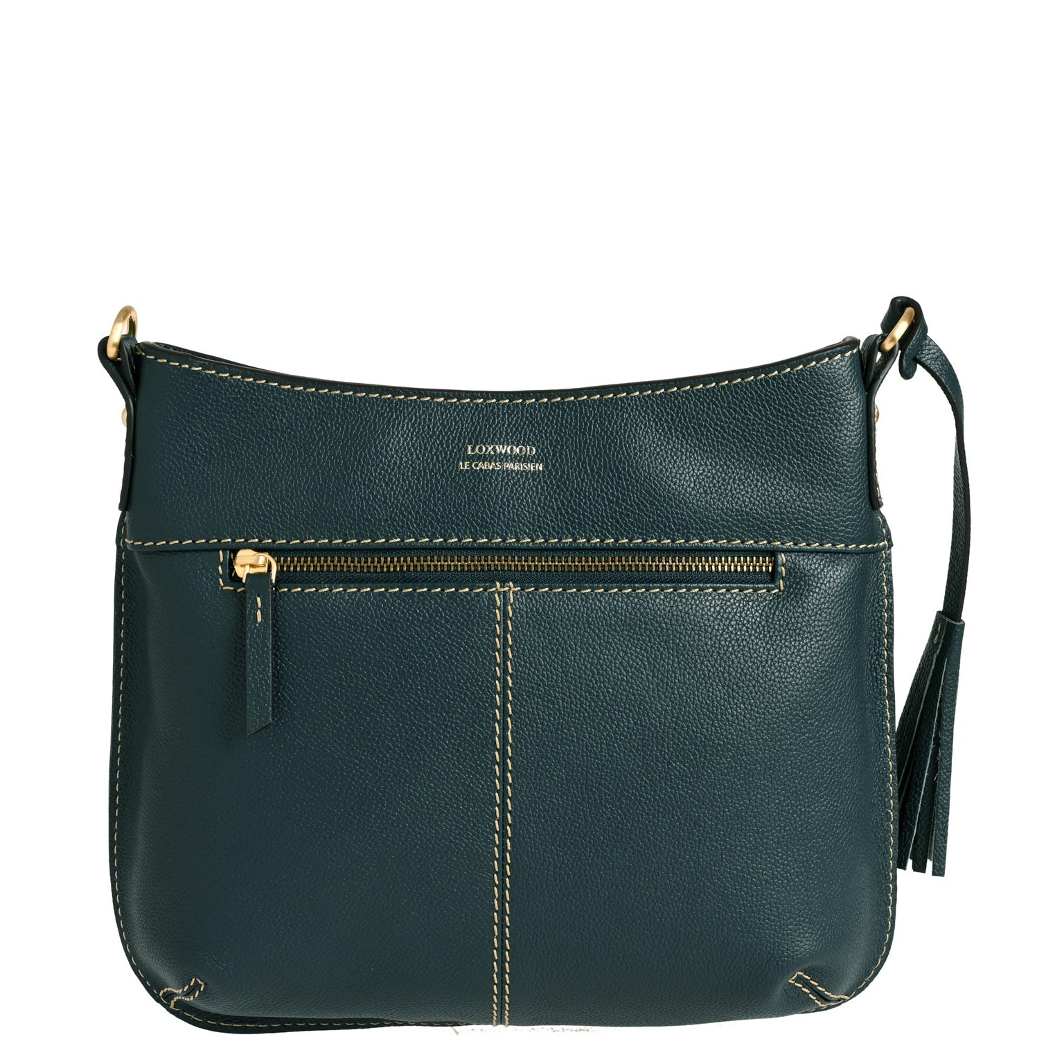 CELIA L - Sac besace en cuir grainé