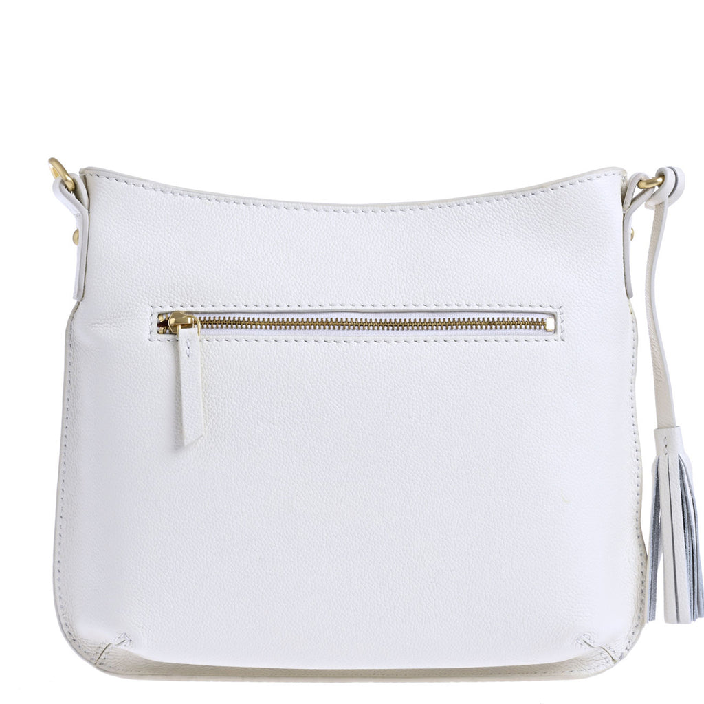 CELIA - Sac besace en cuir grainé façon ORIGAMI