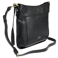 CELIA - ORIGAMI-style grained leather messenger bag