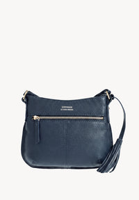 MINI CELIA - Petit sac besace en cuir grainé