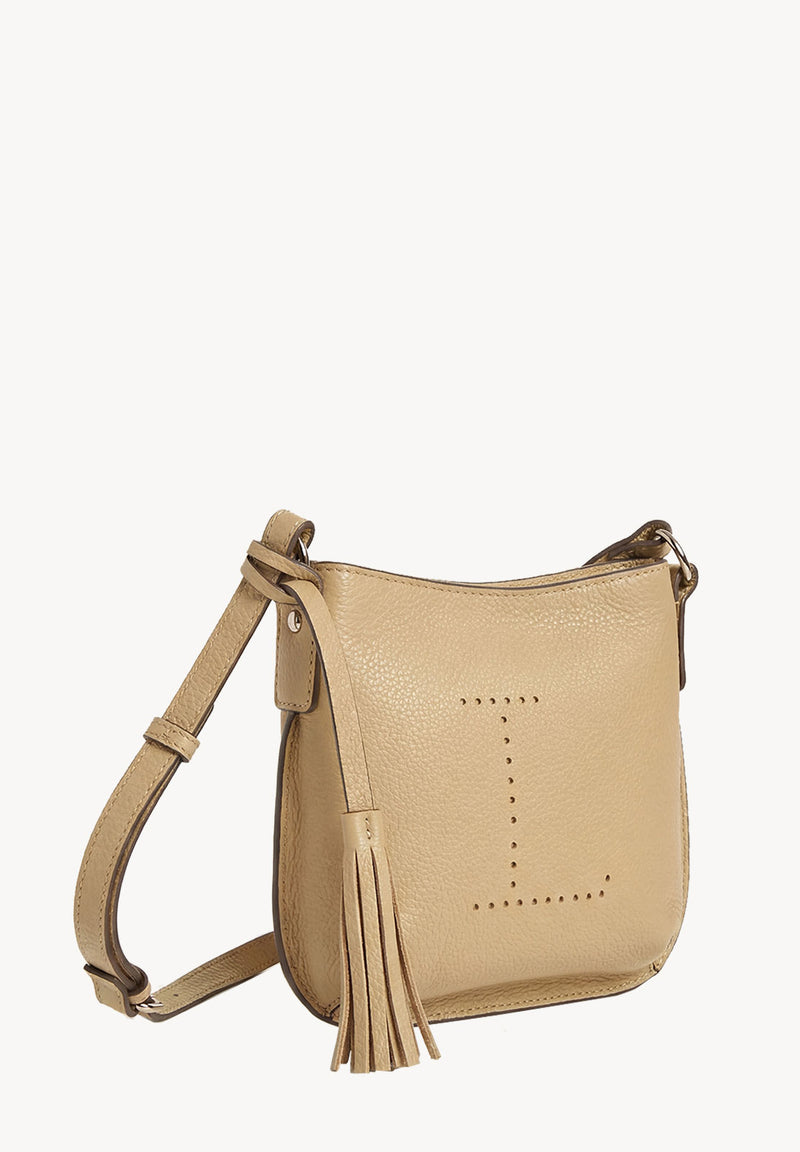 Mini Celia Champagne Leather