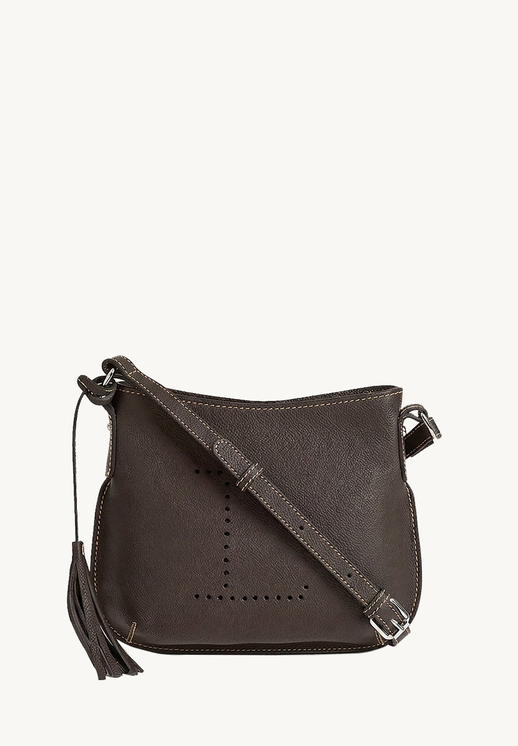 Mini Celia Leather Coffee