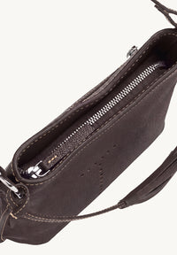 Mini Celia Leather Coffee