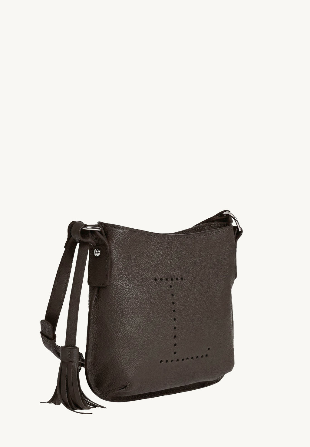 Mini Celia Leather Coffee