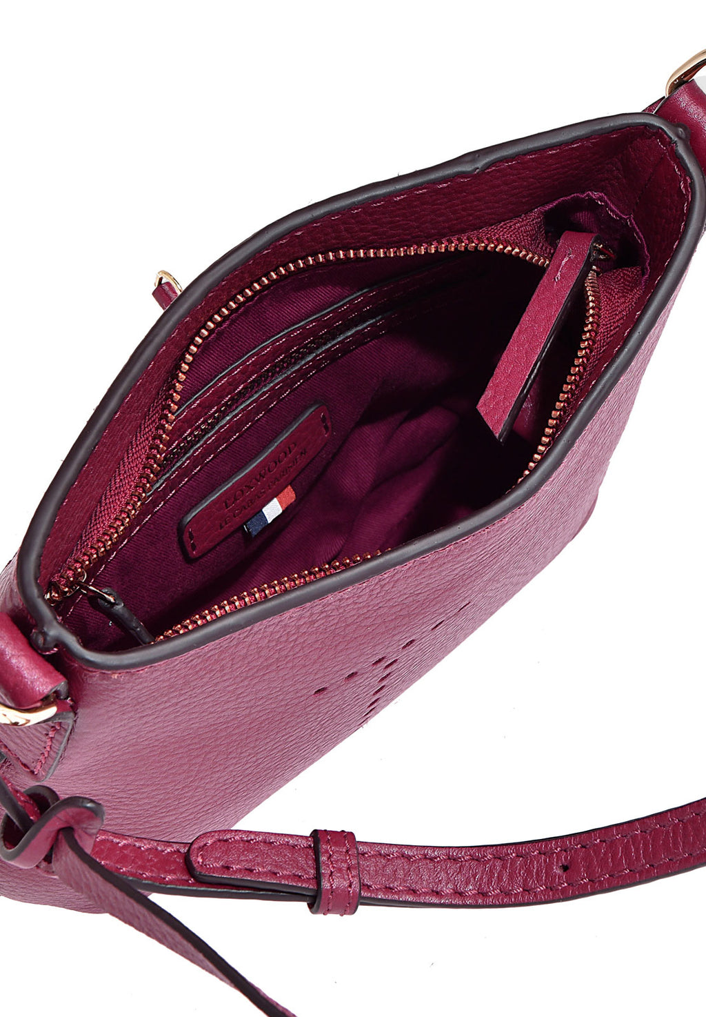 Mini Celia Fushia Leather