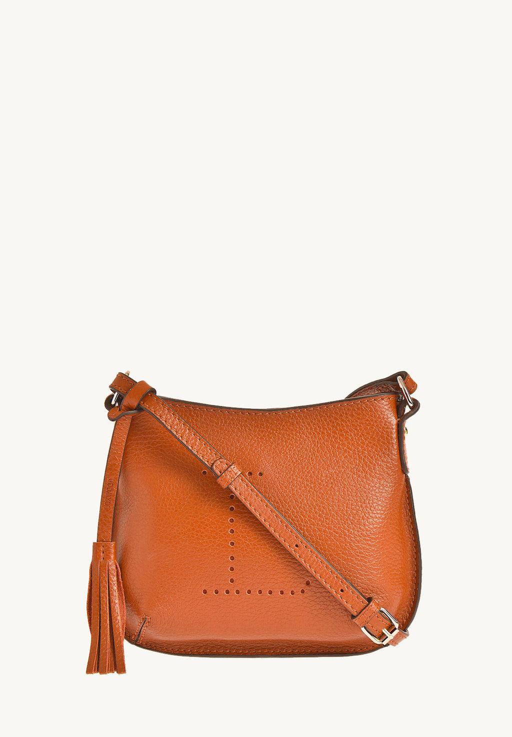 Mini Celia Orange Leather
