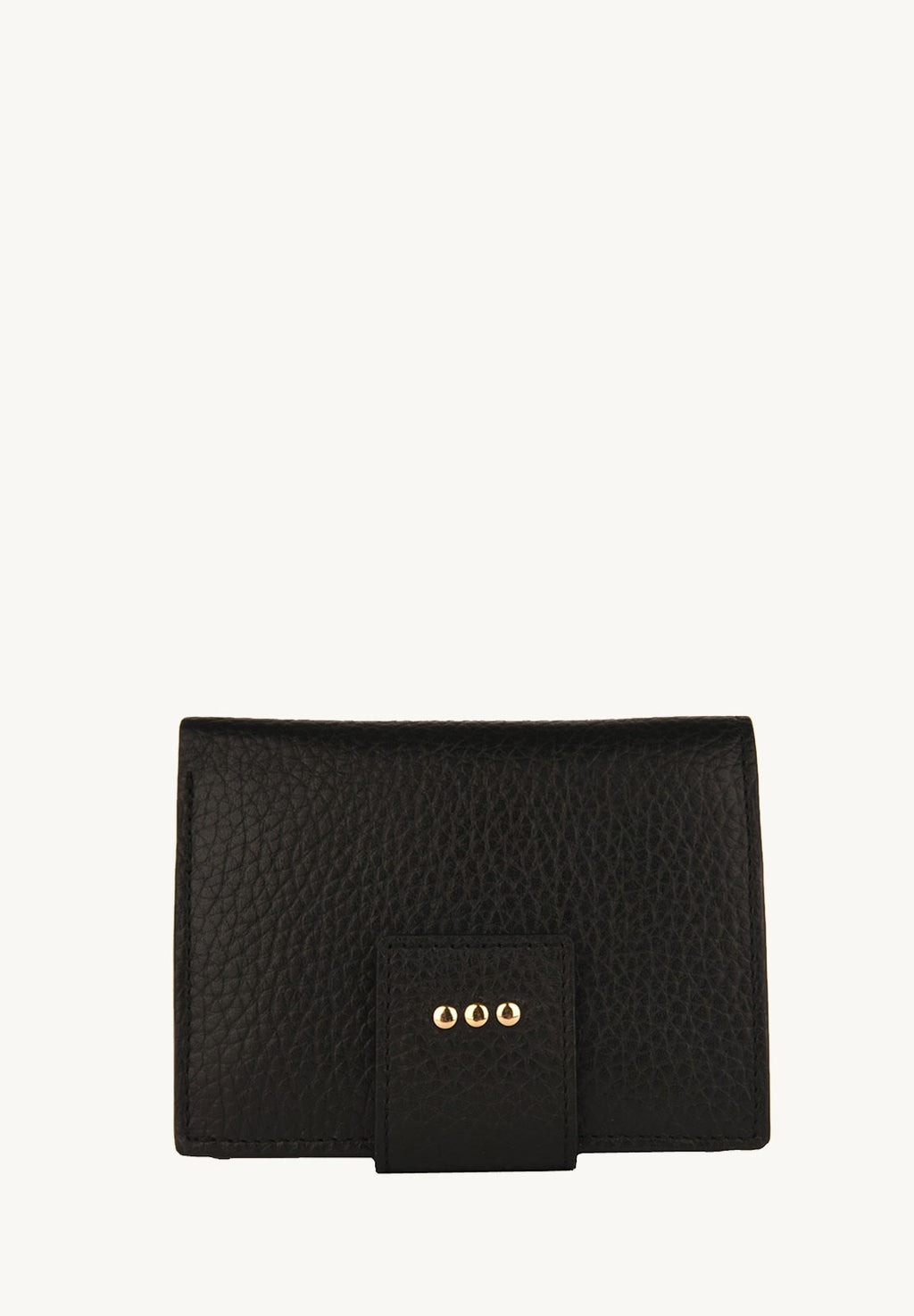 Small backpack wallet - Grained leather