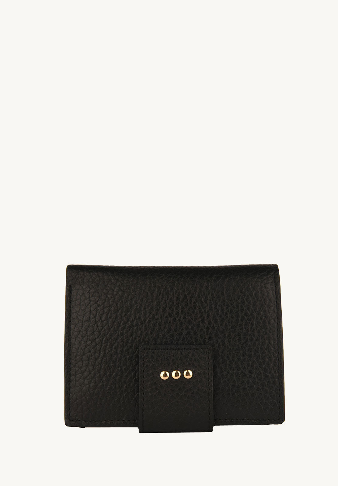 Small backpack wallet - Grained leather