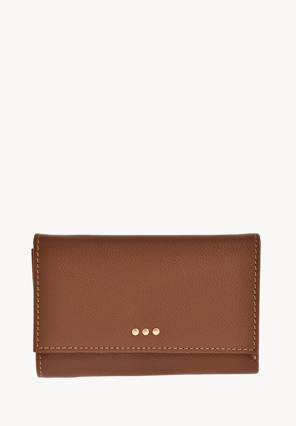COMPAGNON - Small grained leather wallet
