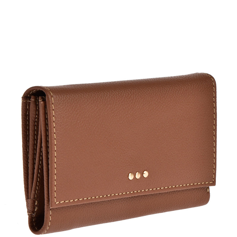 Brandy Leather Wallet