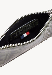 NOAH - Crocodile embossed leather card holder