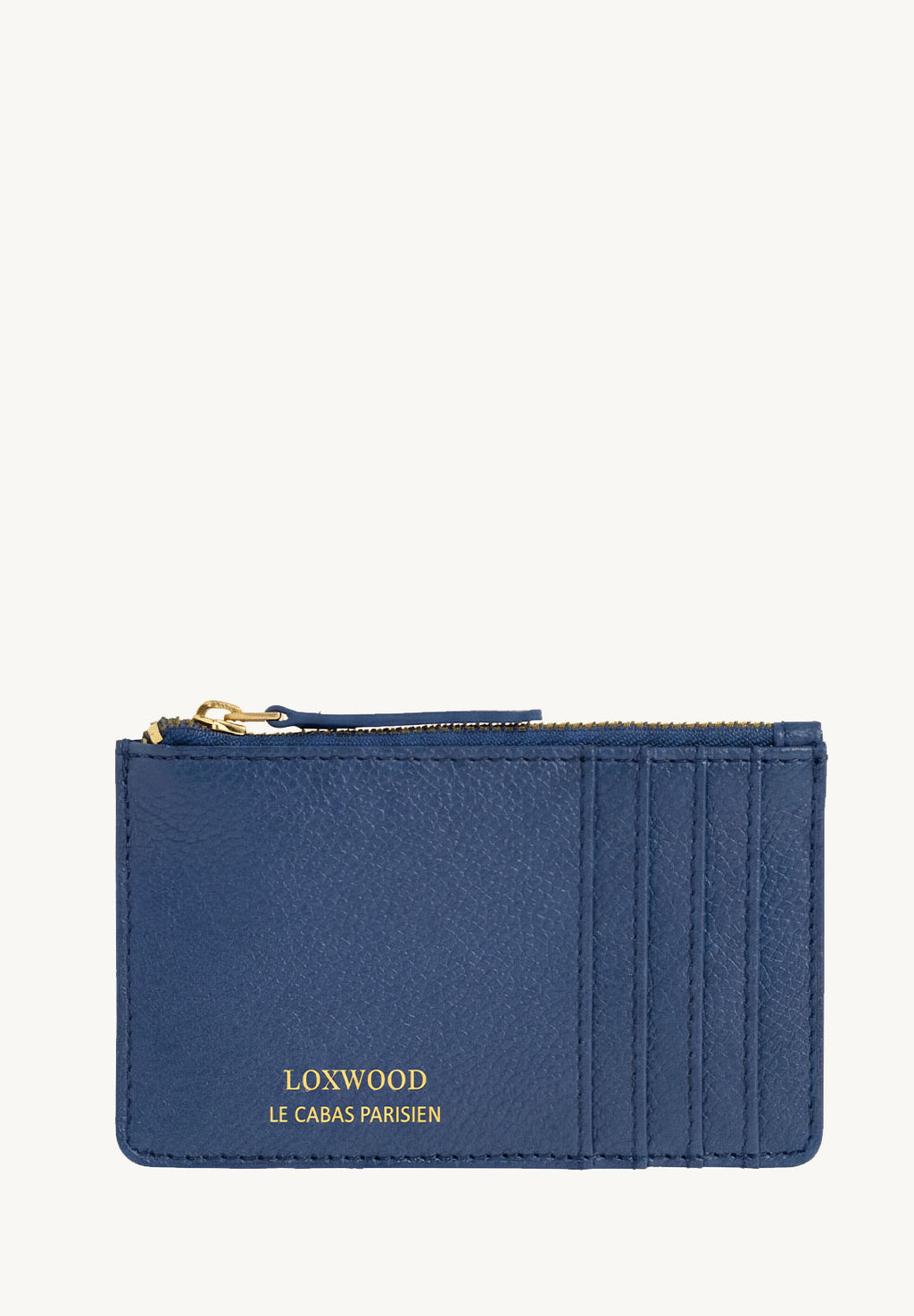 Noah-Blue Jean Leather Card Holder