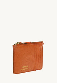 Noah-Orange Leather Card Holder
