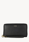 ZIPPERED WALLET - Grained leather