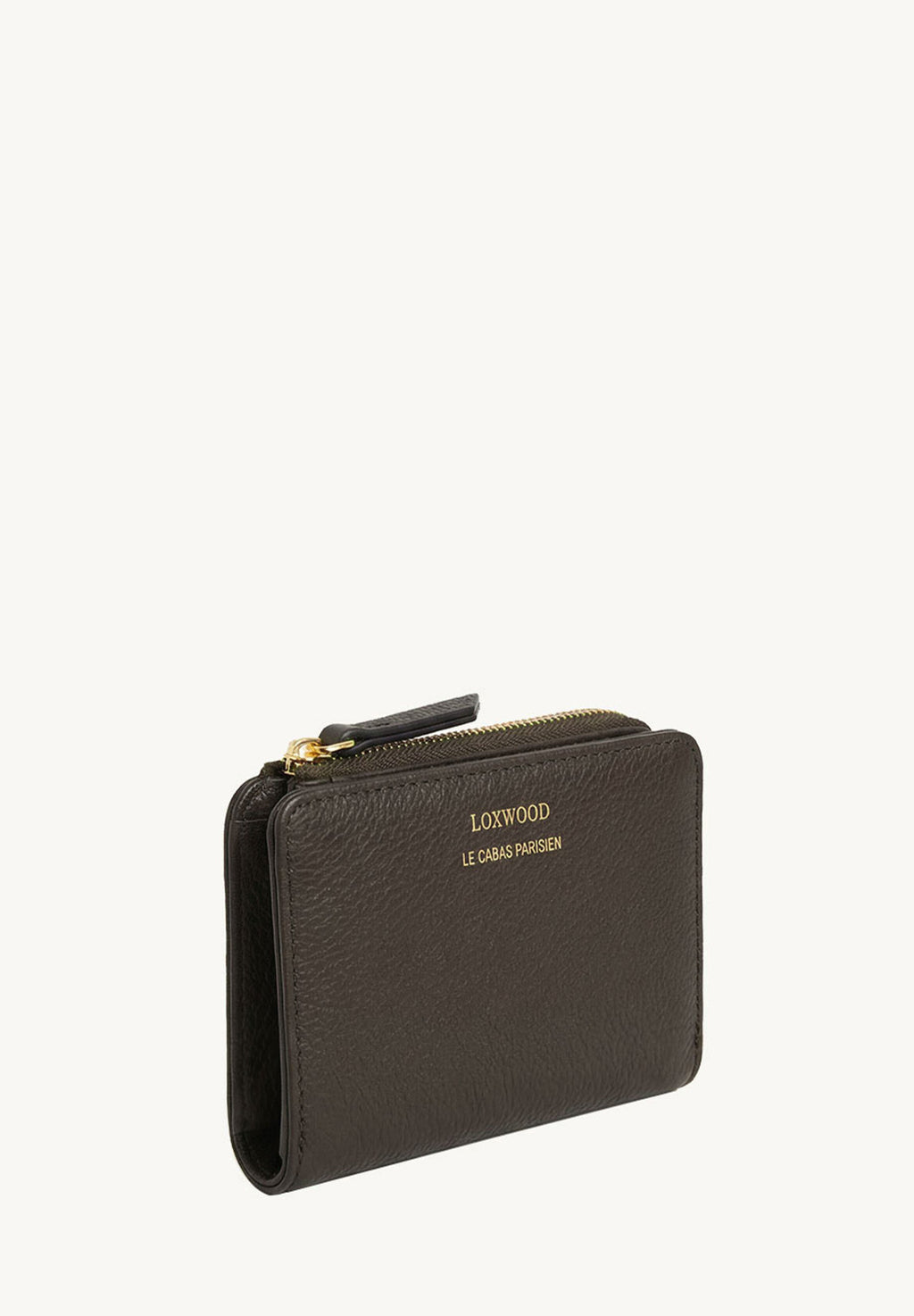 JONAH - Portefeuille zippé en cuir grainé