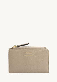 JONAH - Portefeuille zippé en cuir grainé