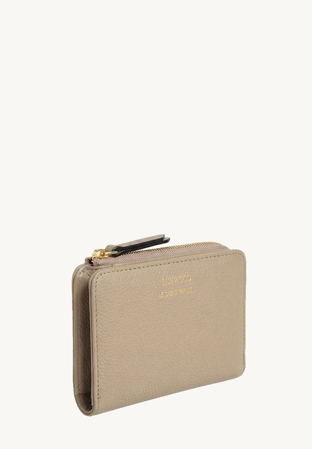 JONAH - Portefeuille zippé en cuir grainé