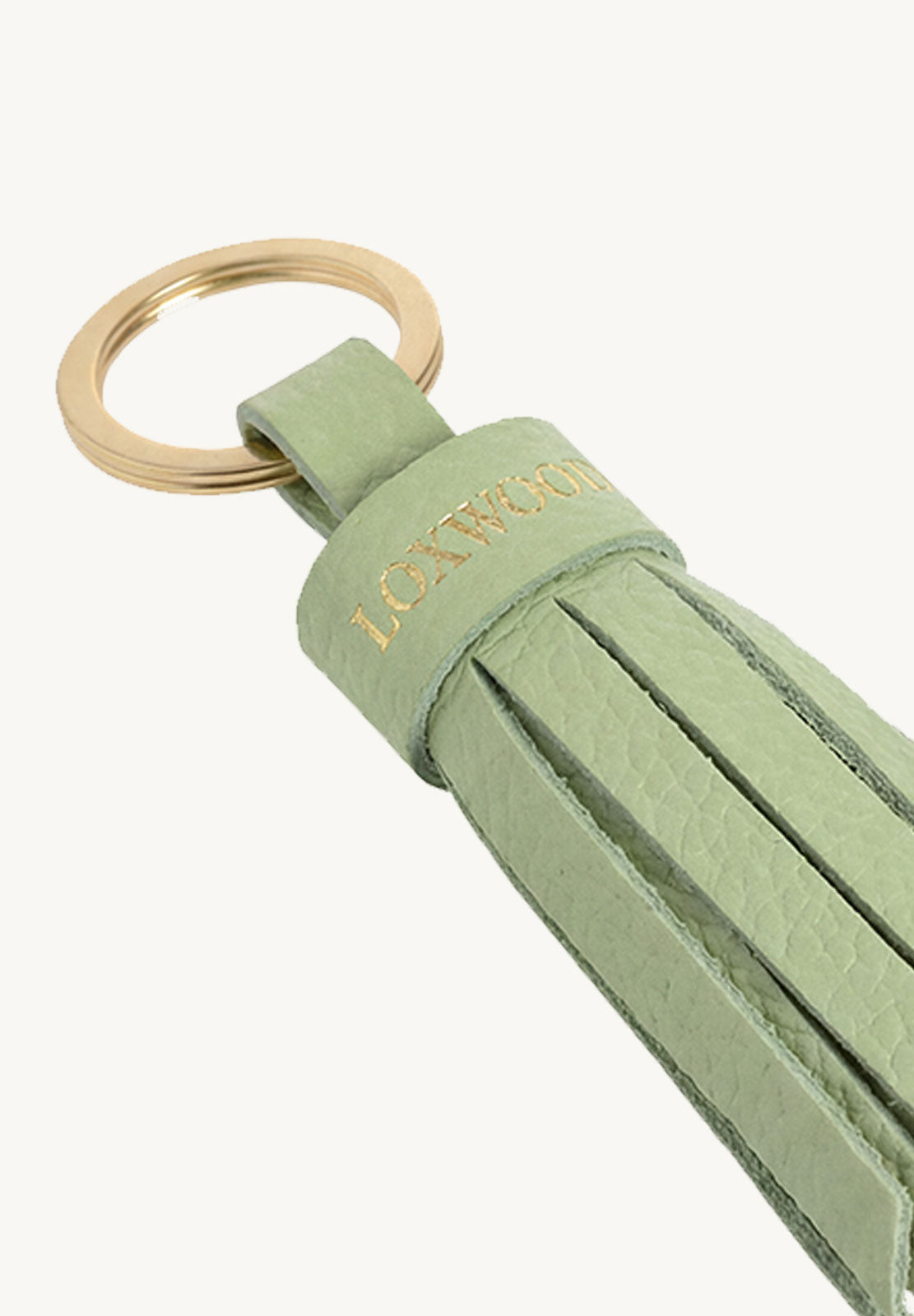 Pompon Small Pistachio Keychain