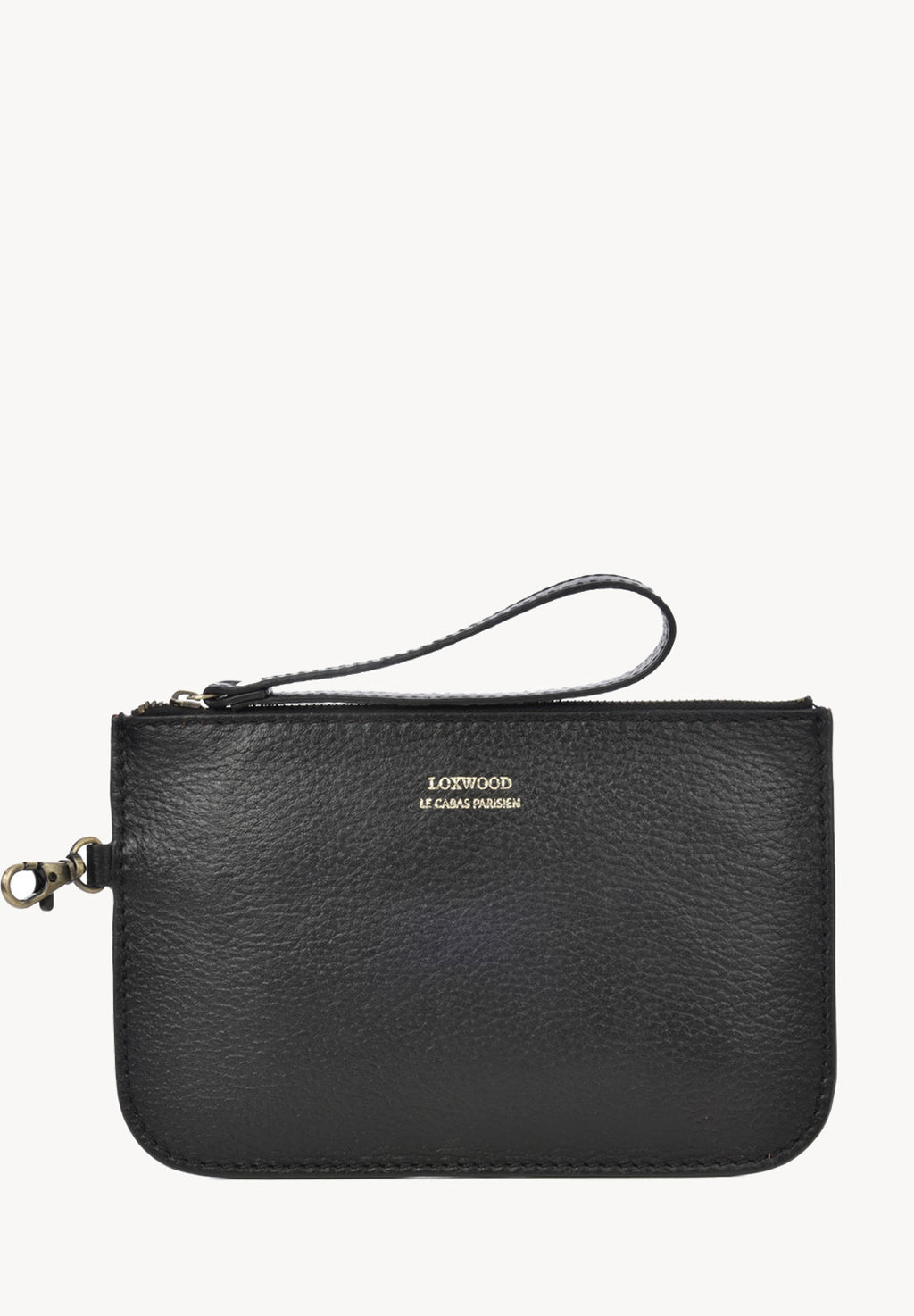 Carabiner Pouch - Grained Leather
