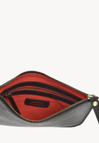 Carabiner Pouch - Grained Leather