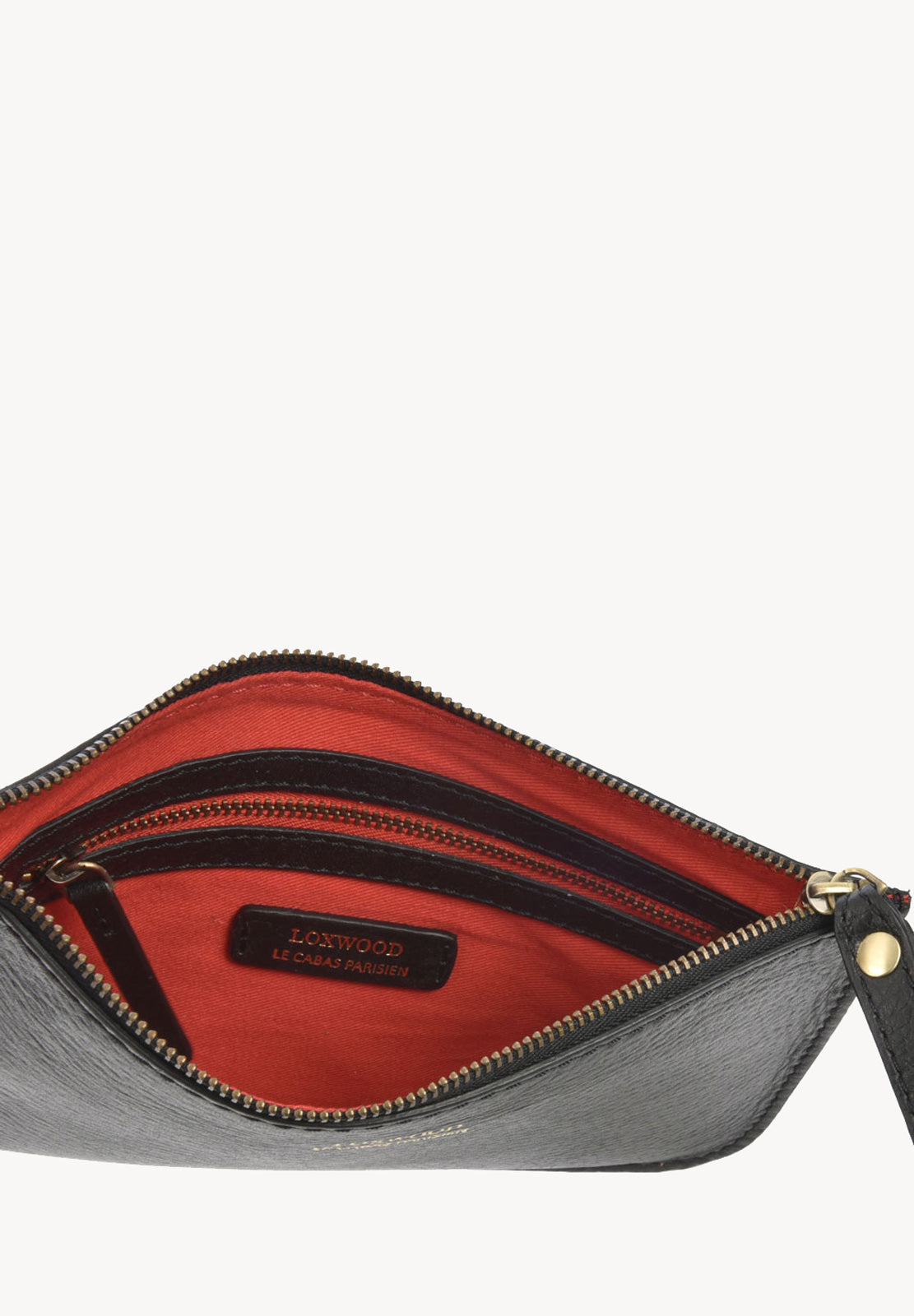 Carabiner Pouch - Grained Leather
