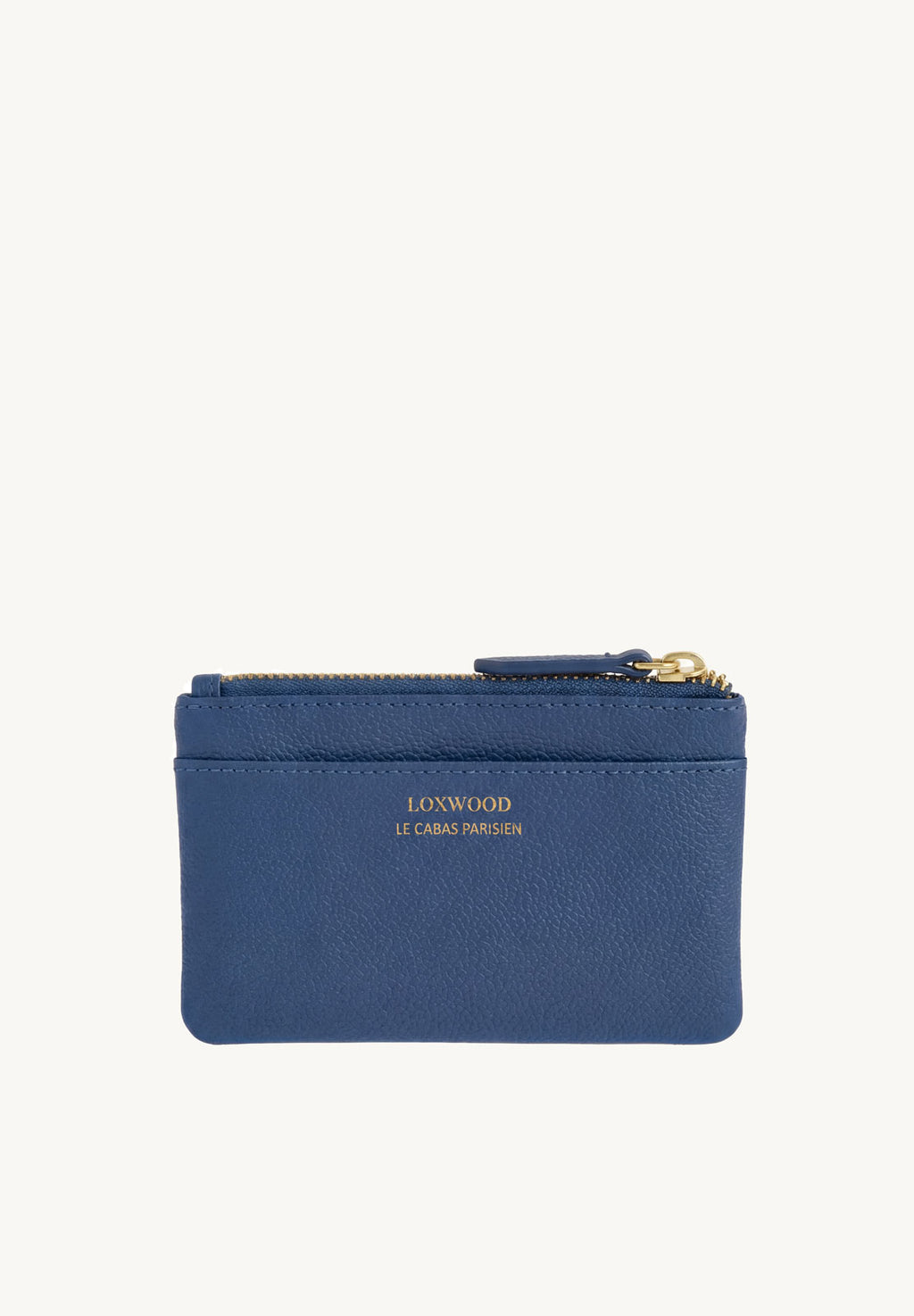 ZOÉ - Wallet - Blue Jean Grained Leather