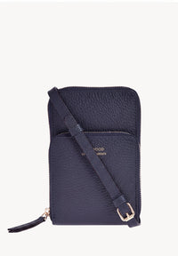 JILL - Pochette téléphone en cuir grainé