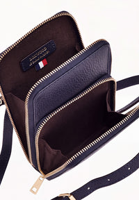 JILL - Pochette téléphone en cuir grainé