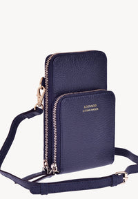 JILL - Pochette téléphone en cuir grainé
