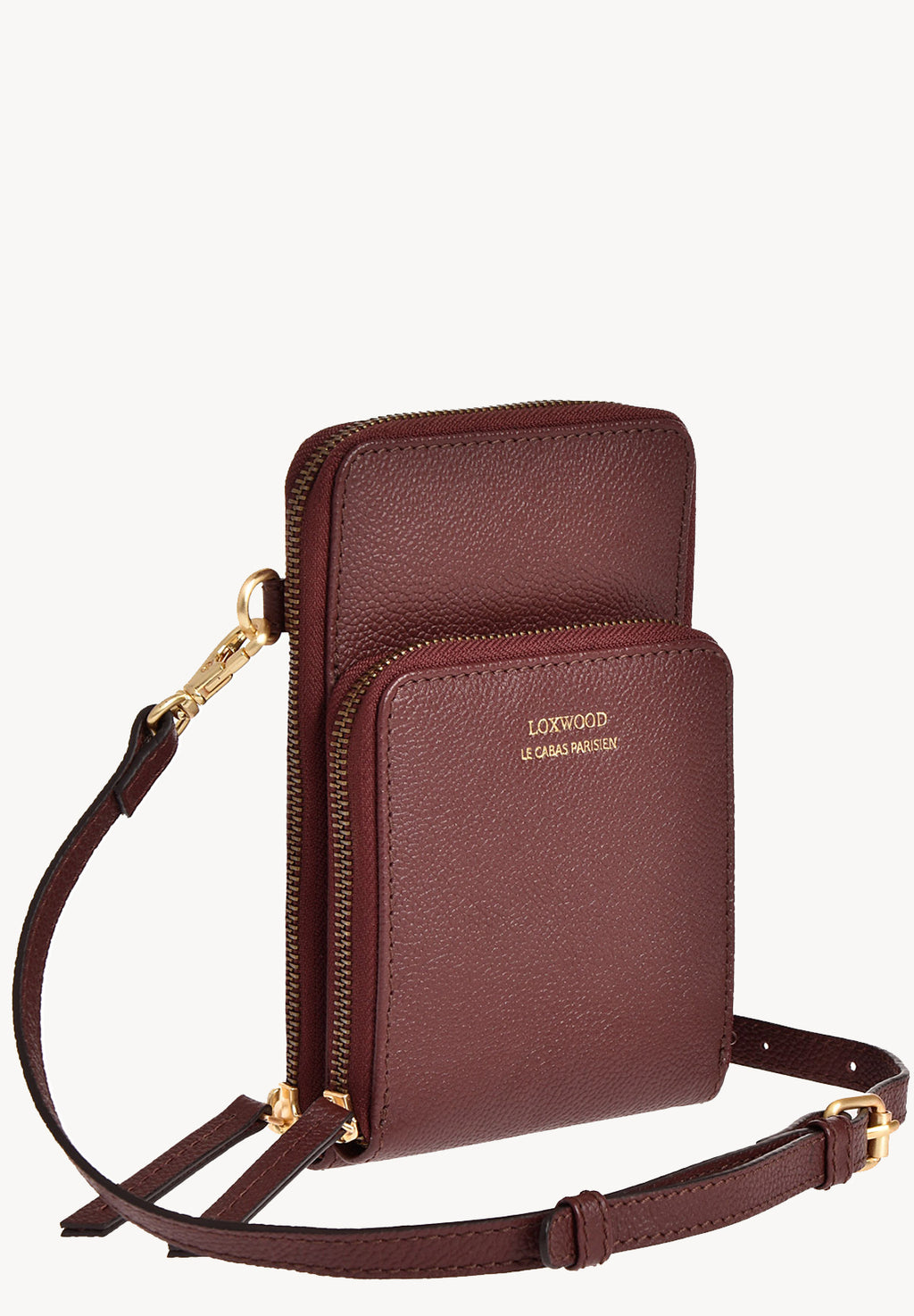 JILL - Pochette téléphone en cuir grainé