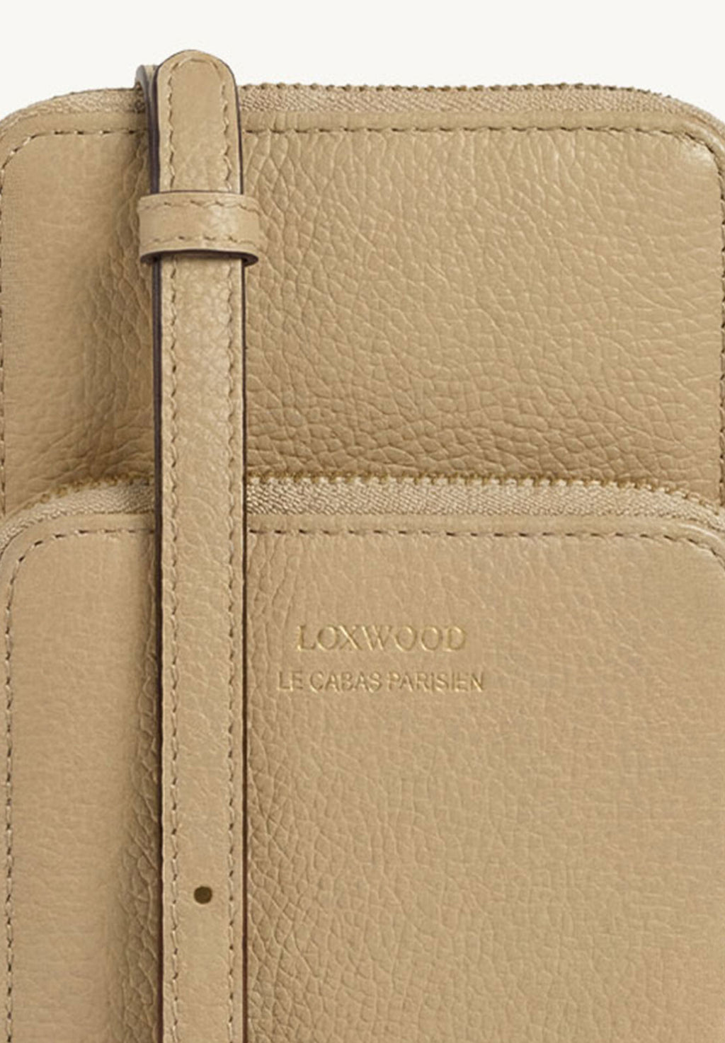 JILL - Pochette téléphone en cuir grainé