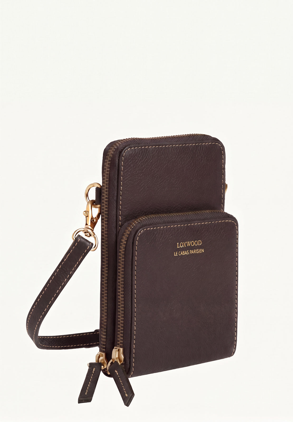 JILL - Pochette téléphone en cuir grainé