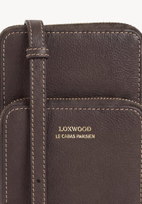 JILL - Pochette téléphone en cuir grainé