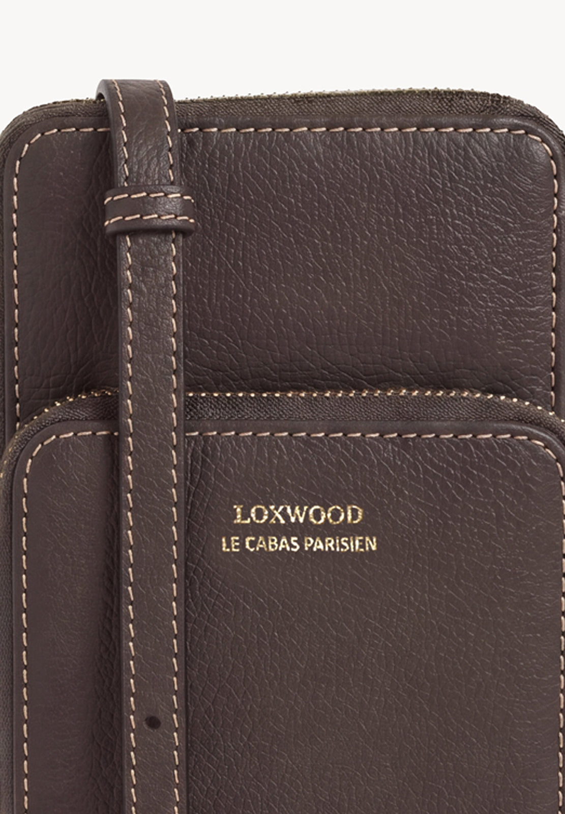 JILL - Pochette téléphone en cuir grainé