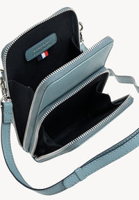 JILL - Grained leather phone pouch