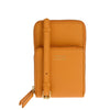 JILL - Grained leather phone pouch