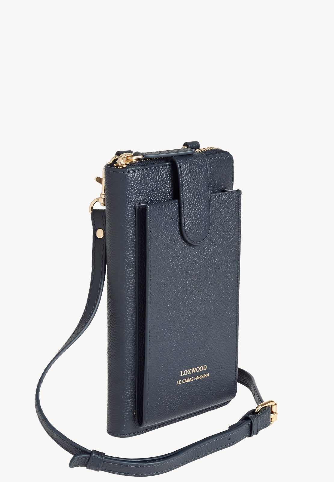 LIZ - Pochette téléphone en cuir grainé