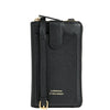 LIZ- Grained leather phone pouch