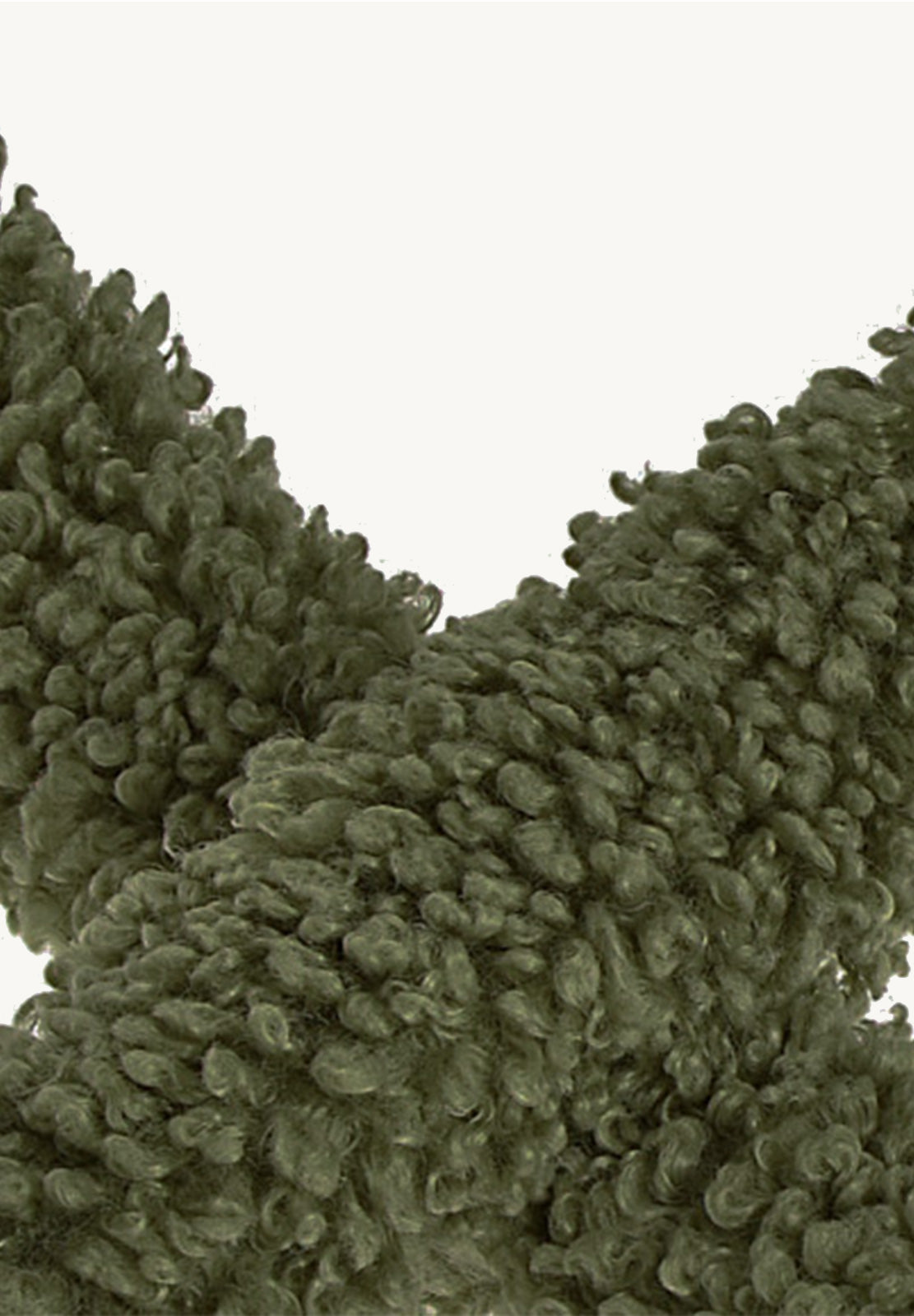 Bandoulière en fausse fourrure - Textile et cuir