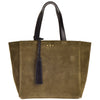 Small PARISIAN SHOPPING BAG - Suede