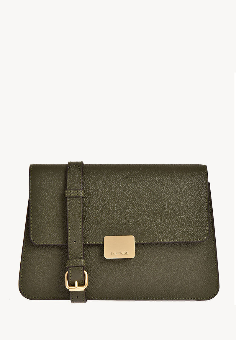 SÈVRES - Small grained leather shoulder bag