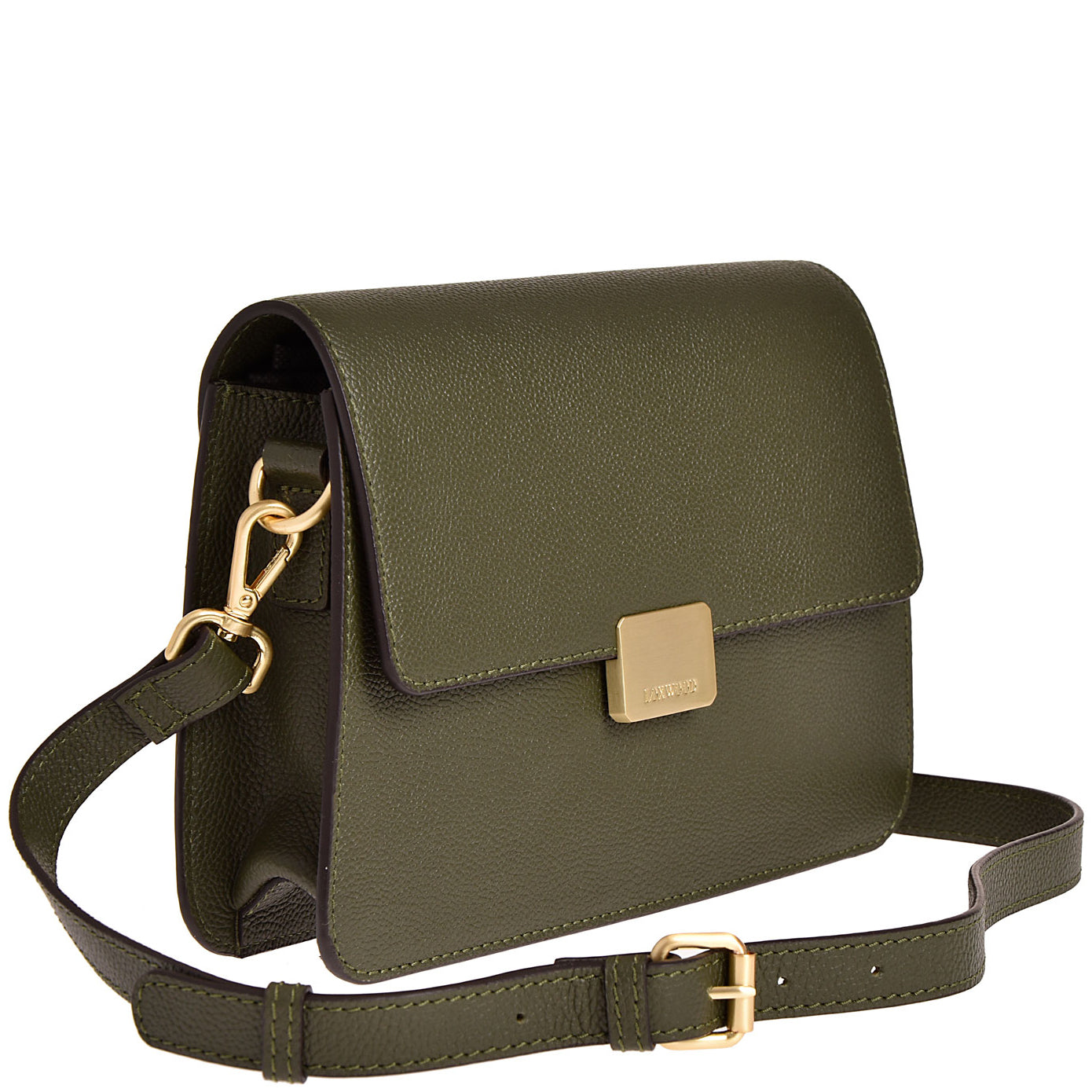 SÈVRES - Petit sac bandoulière en cuir grainé