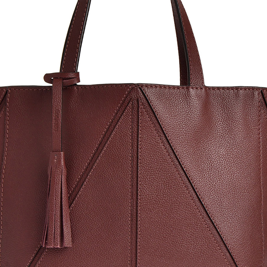 PARISIEN medium ORIGAMI tote bag - Grained leather