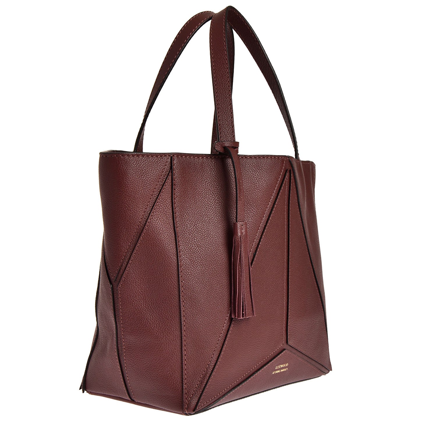 PARISIEN medium ORIGAMI tote bag - Grained leather