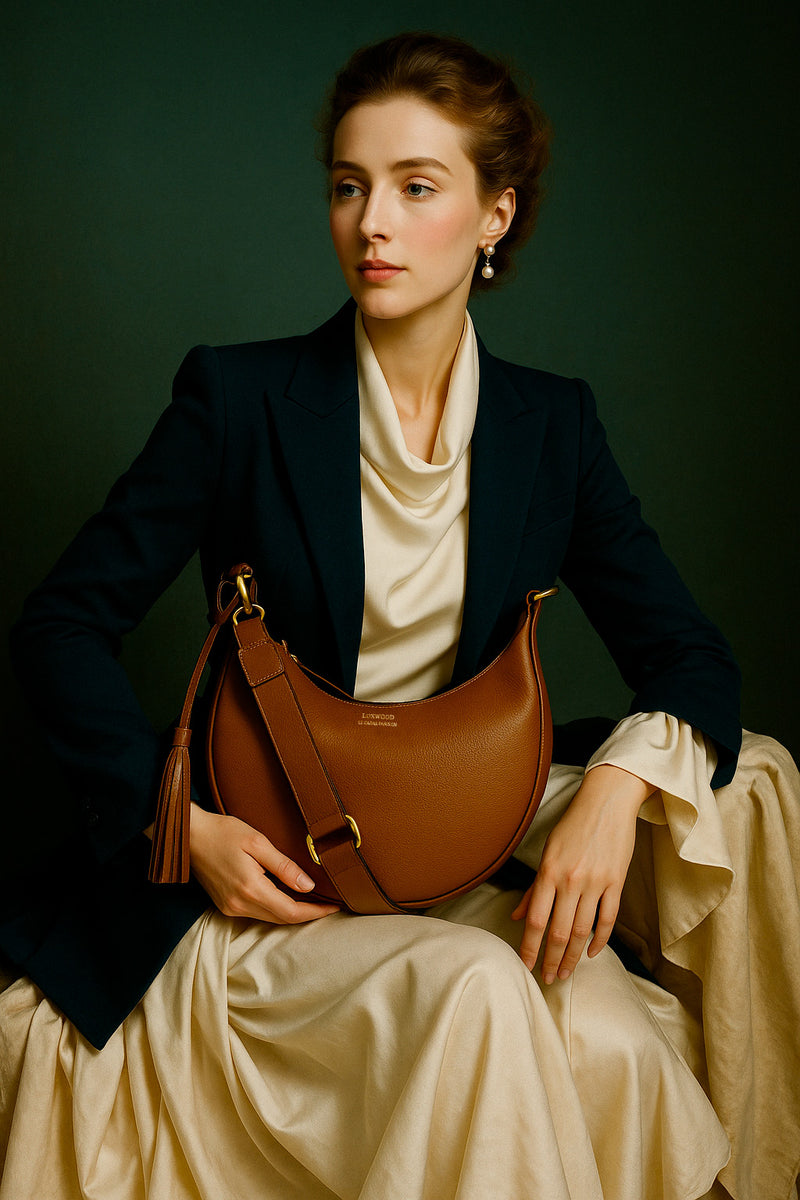 ALBANE - Half moon bag